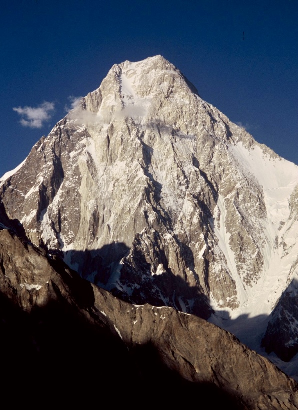 The West Face of Gasherbrum IV.