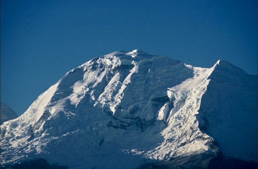 Huascaran seen from the north.