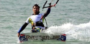 Missing kiteboarder Mimmo Piepoli.
