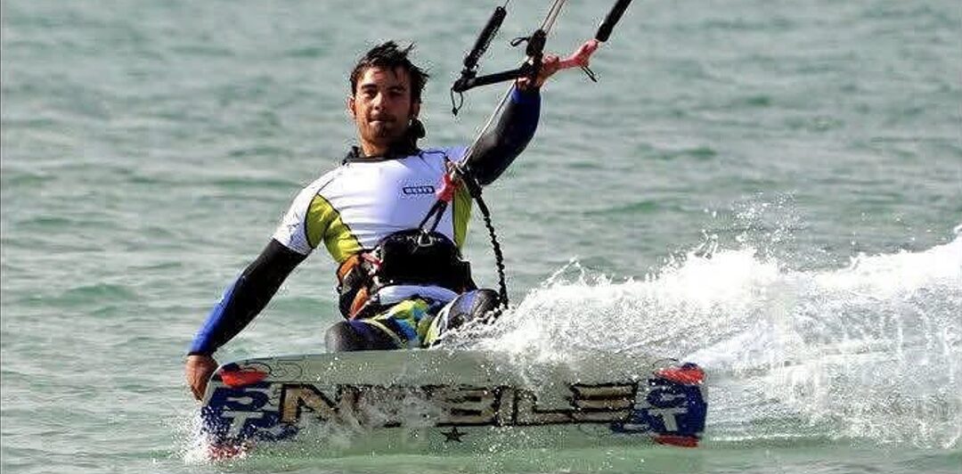 Missing kiteboarder Mimmo Piepoli.