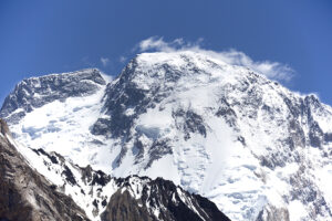 giant snowy mountain