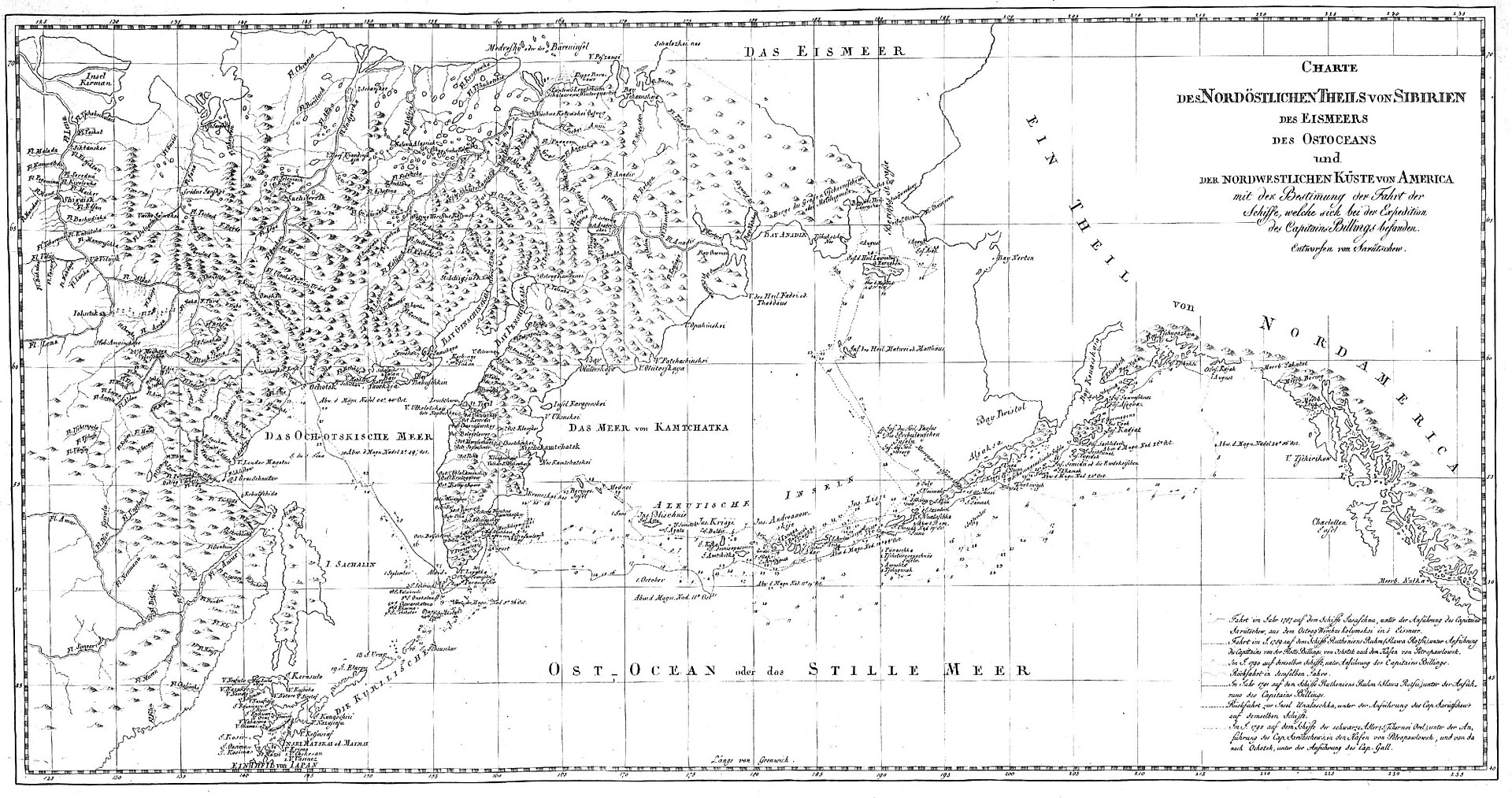 A map of the Arctic