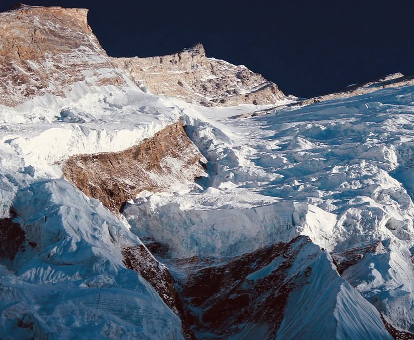 glaciated mountain